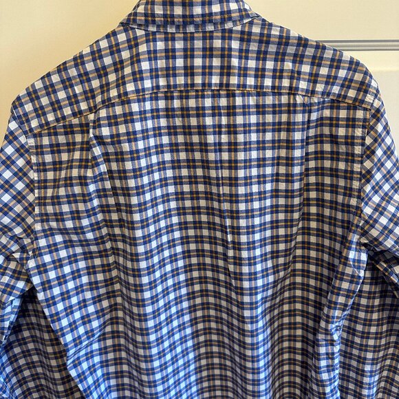 J CREW - Gingham Check (Blue/Yellow/White) [slim fit] - Picture 7 of 7